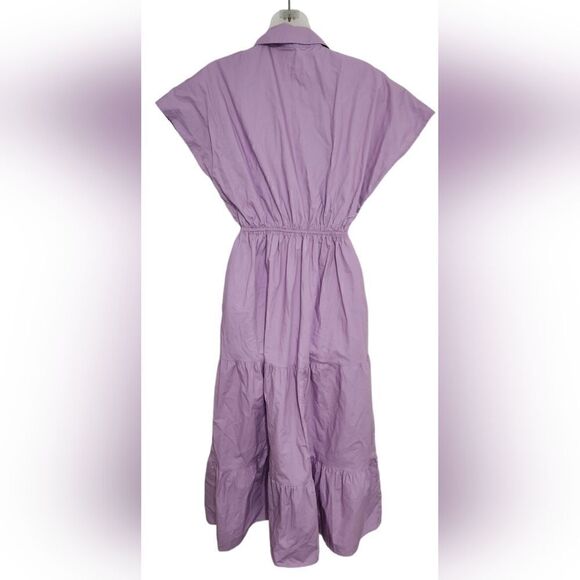 Caryn Lawn Gayle Dress In Lavender one size - Picture 7 of 9